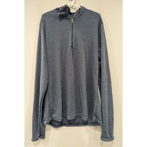 Patagonia Green Long Sleeve Collared Capilene Quarter Zip XS